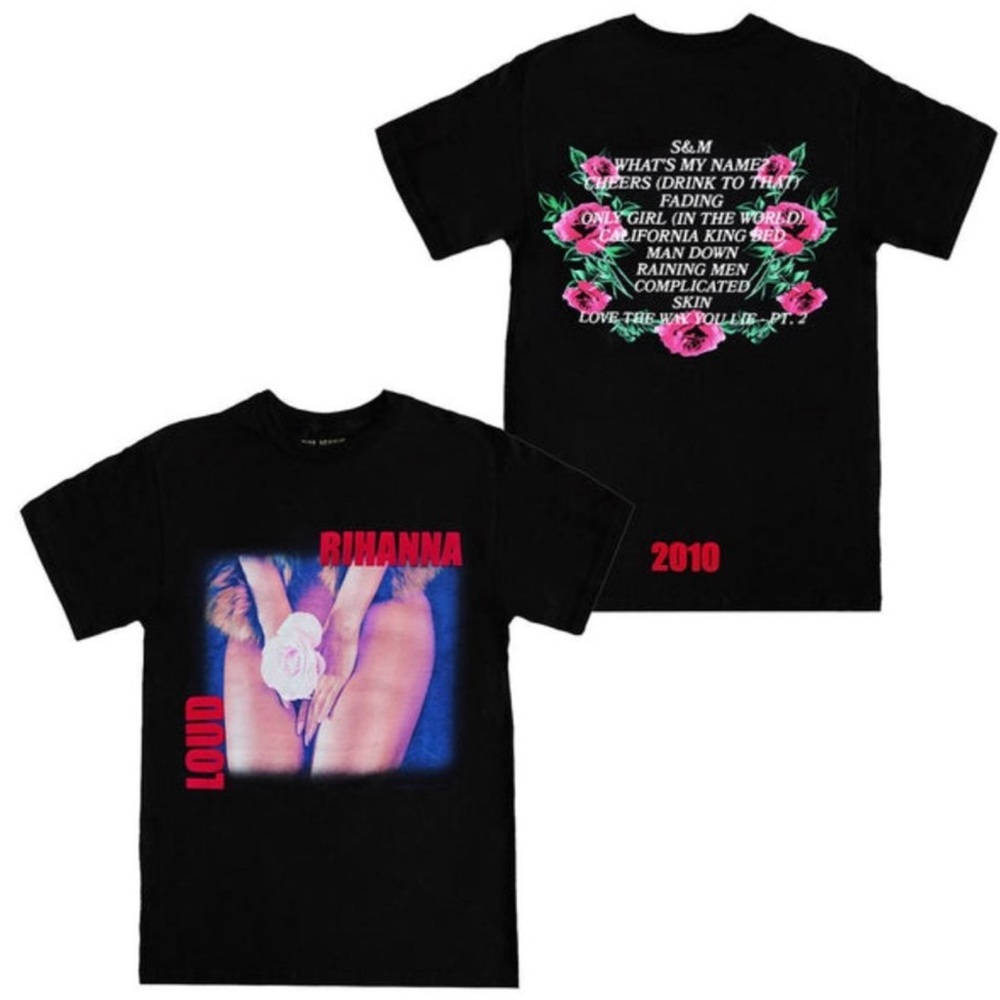 Rihanna RIH-ISSUE Limited Edition Tour t-shirt